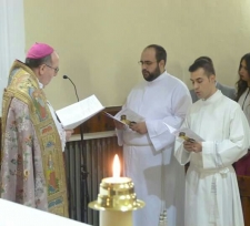 La Capilla del Seminario acoge la celebración del Rito de Admisión de dos seminaristas