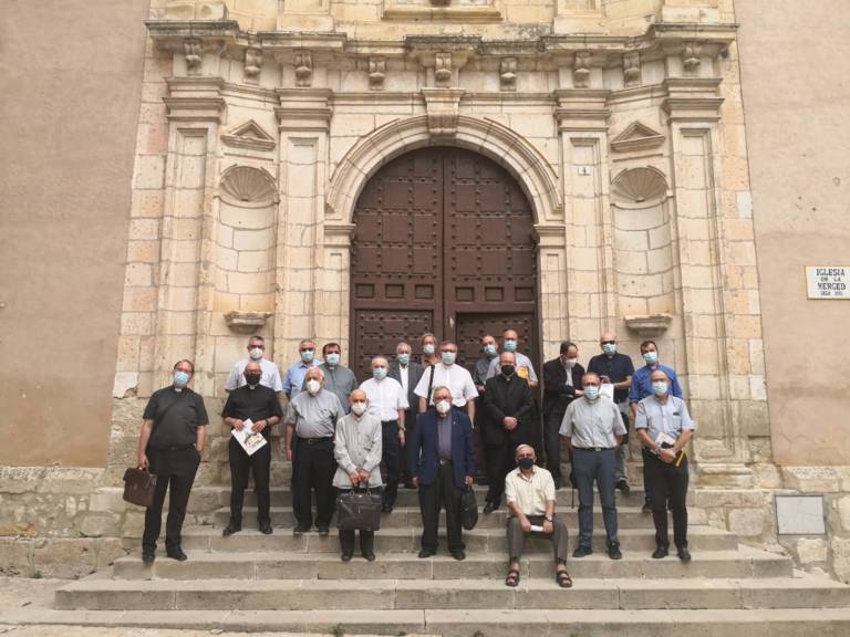 El Obispo de Cuenca se reúne con los sacerdotes de la Vicaría de la ciudad de Cuenca para presentar y promover el programa del Curso Pastoral 2021-2022
