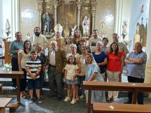 Visita Pastoral de Mons. Yanguas a Salmeroncillos de Abajo, Salmeroncillos de Arriba y Villar del Infantado.