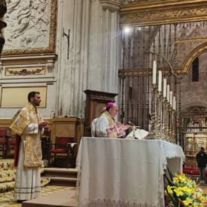 Homilía del Sr. Obispo en la Vigilia Pascual celebrada en la Catedral tras la procesión